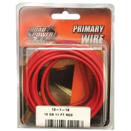 CCI Road Power Electrical Wire, 12 AWG Wire, 2560 V, Copper Conductor, Red Sheath 55671533/12-1-16